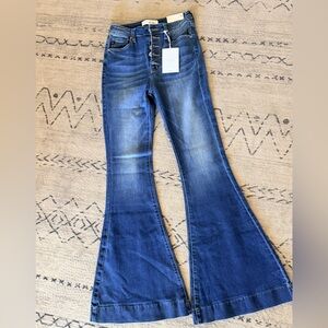 KanCan Ultra High Rise Flare Stretch Jeans